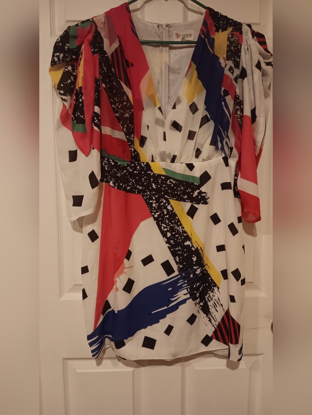 L'Atiste Multicolored Cocktail Dress